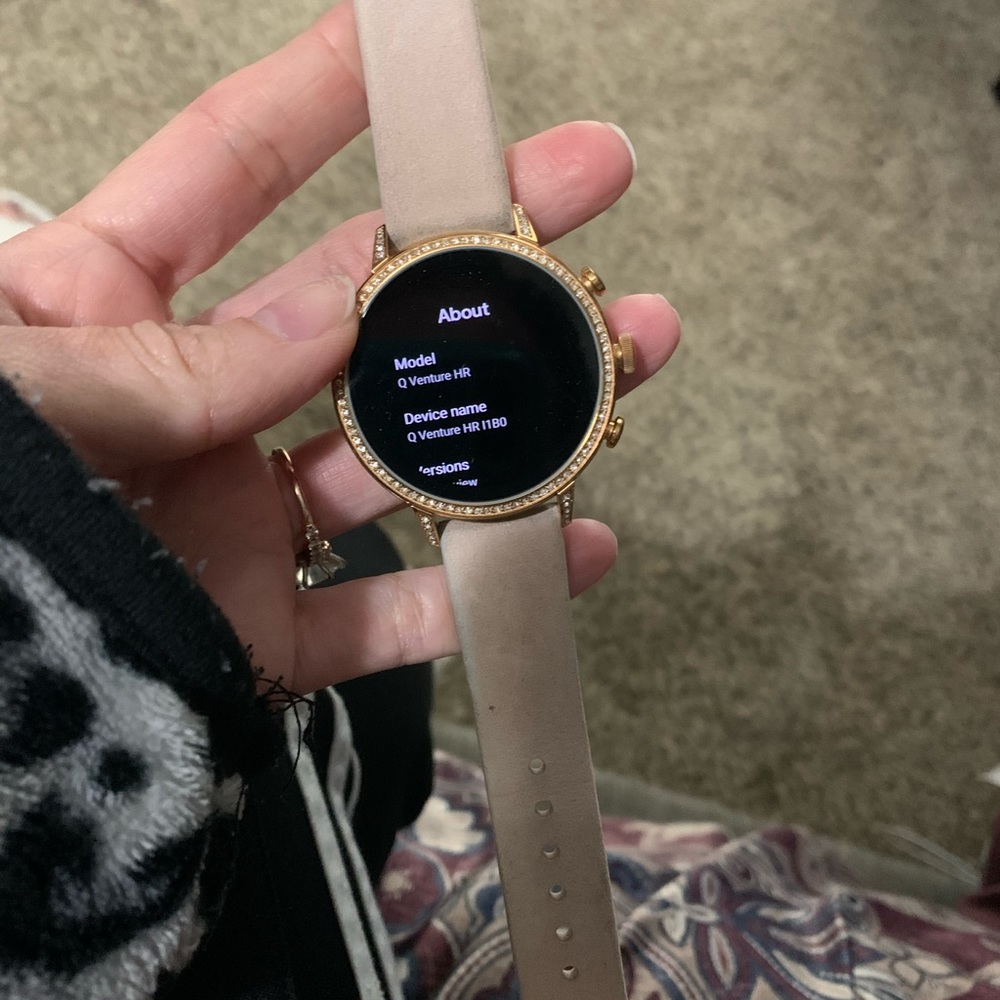 Fossil smart watch Q Venture HR